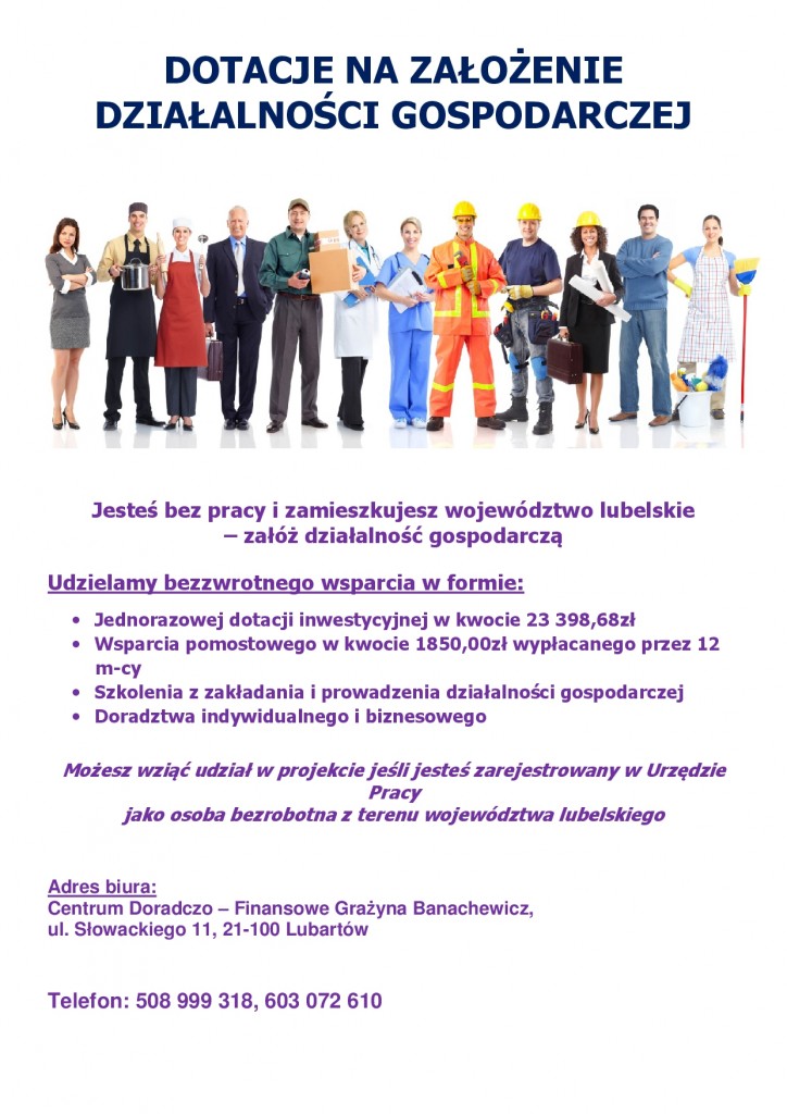 plakat przedsiębiorczość