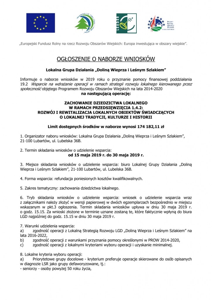 ogłoszenie nr&nbsp;3-2019