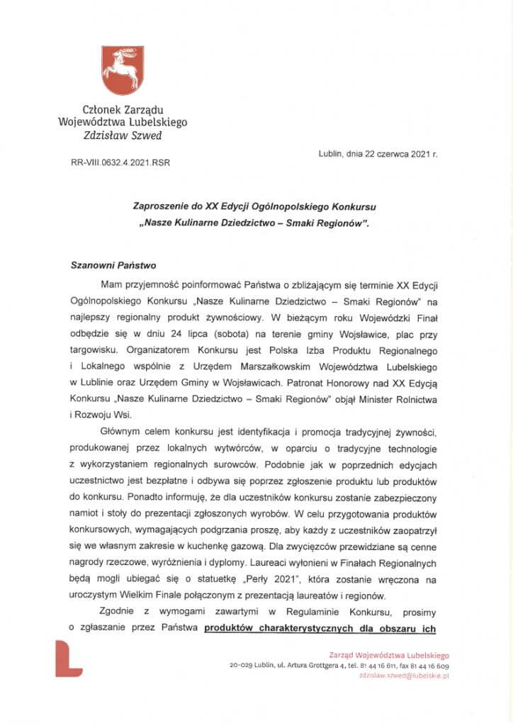 Zaproszenie NKD Smaki Regionów produkty 1